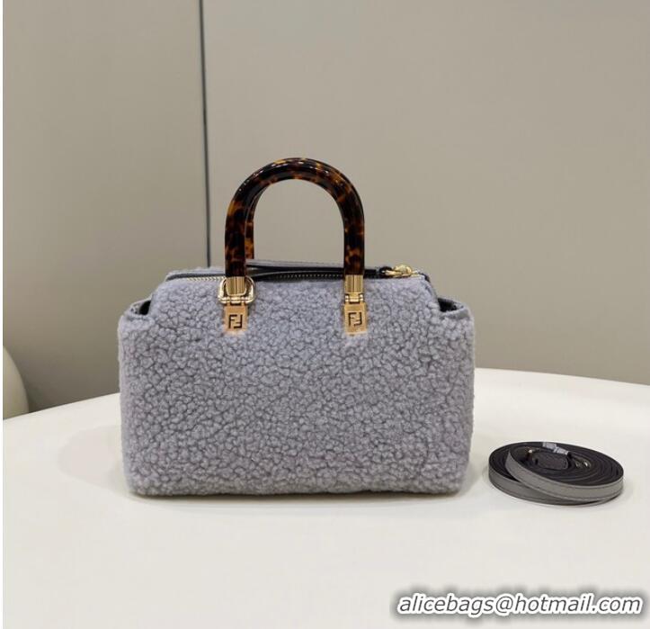 Good Product Fendi By The Way Mini Small Boston bag 8BS067 Gray