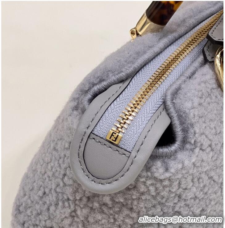 Good Product Fendi By The Way Mini Small Boston bag 8BS067 Gray