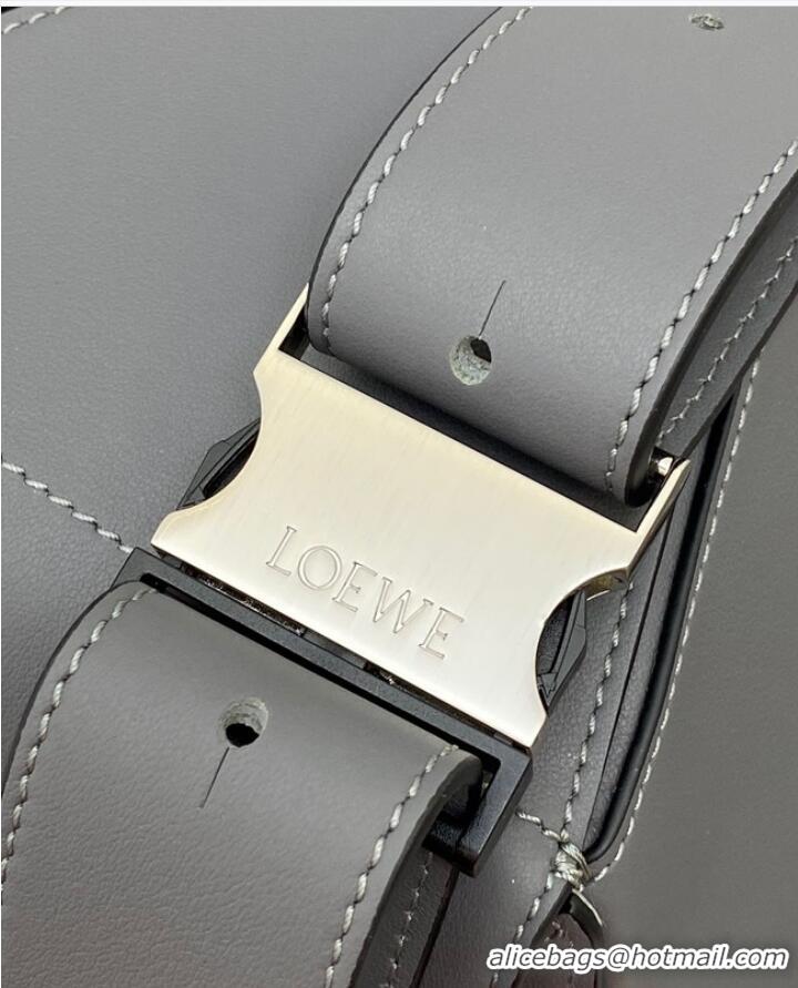 Best Price Loewe Small Classic Leather Puzzle Fanny Pack 02963 Gray