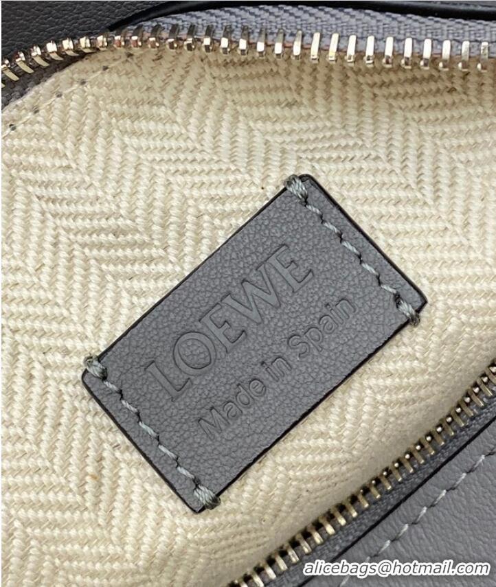 Promotional Loewe mini Classic Leather Puzzle Fanny Pack 02948 Gray