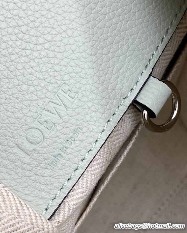 Big Discount Loewe Classic Soft grain cow leather Hammock bag 46622 light green