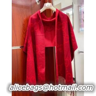 Popular Style Gucci Wool Long Scarf 45x200cm GG122103 Red 2023