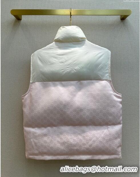 ​Fashion Discount Gucci Down Vest G110903 Pink 2023