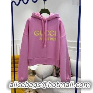 Promotional Gucci Hoodie G110954 Pink 2023