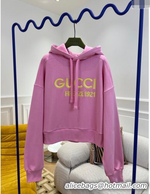 Promotional Gucci Hoodie G110954 Pink 2023