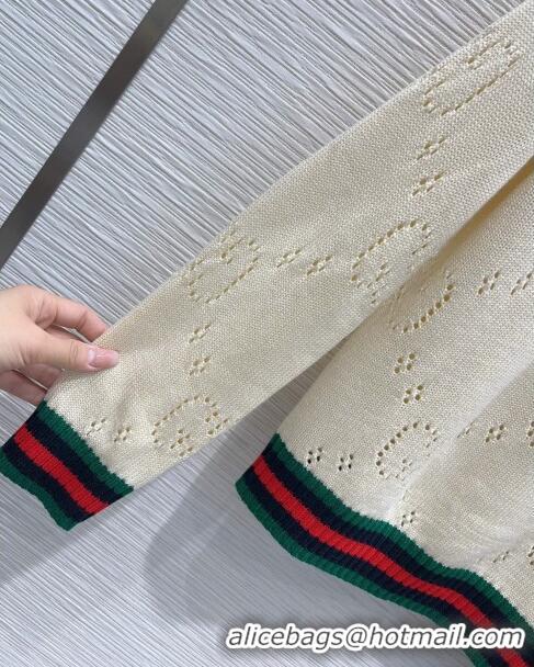 Big Discount Gucci Wool Sweater G112321 Beige 2023