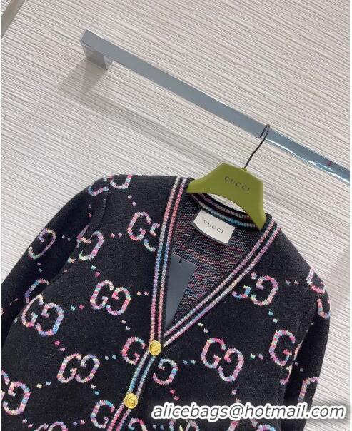 Good Quality Gucci Wool Cardigan G112455 Black 2023