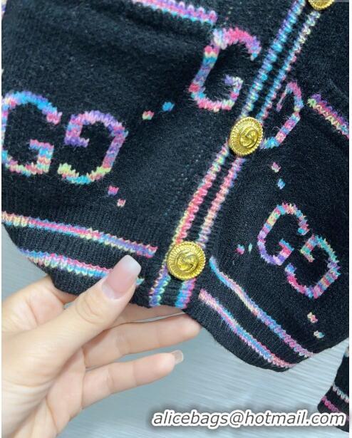 Good Quality Gucci Wool Cardigan G112455 Black 2023