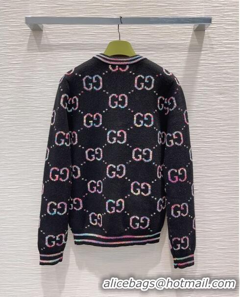 Good Quality Gucci Wool Cardigan G112455 Black 2023