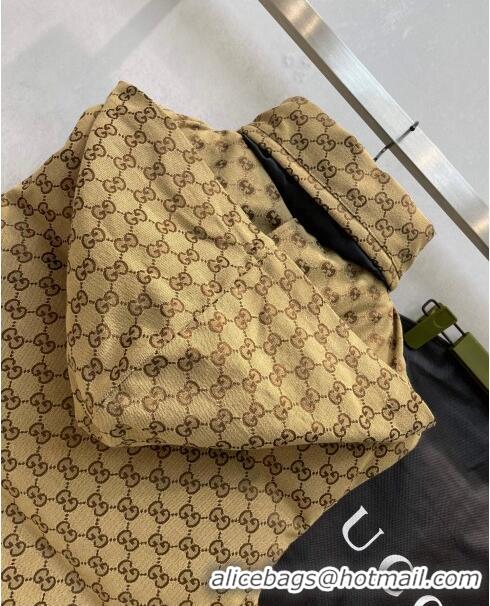 ​Most Popular Gucci Down Vest G120118 Brown 2023