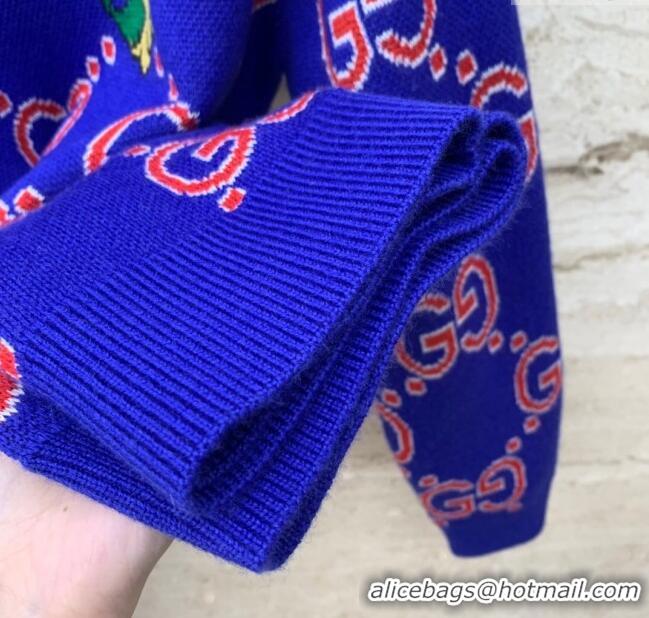 ​Reasonable Price Gucci GG Wool Sweater G122023 Blue 2023