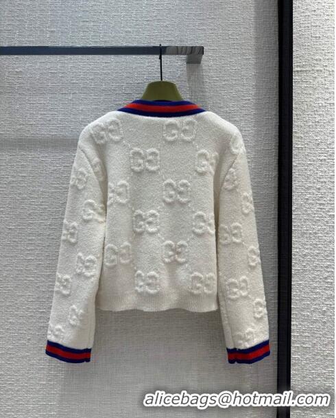 ​Traditional Specials Gucci Wool Cardigan G122209 White 2023