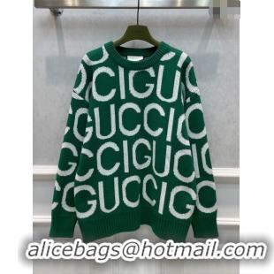 Particularly Recommended Gucci Wool Sweater G122216 Green 2023