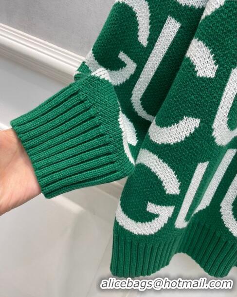 Particularly Recommended Gucci Wool Sweater G122216 Green 2023