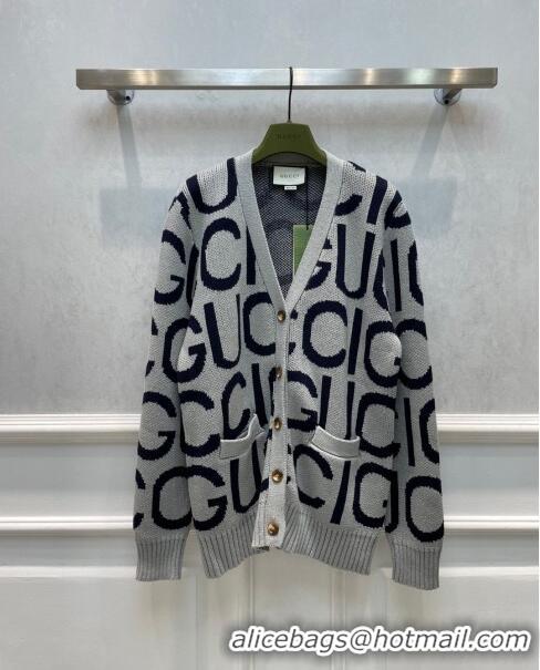 ​Trendy Design Gucci Wool Cardigan G122219 Grey 2023