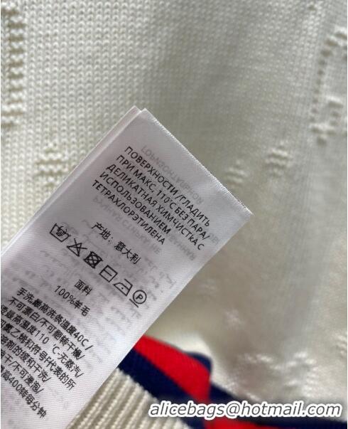 ​Top Quality Gucci Wool Sweater G122220 White 2023