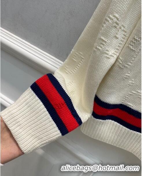 ​Top Quality Gucci Wool Sweater G122220 White 2023