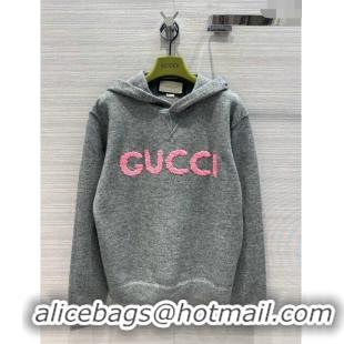 Affordable Price Gucci Wool Sweater G122502 Grey 2023