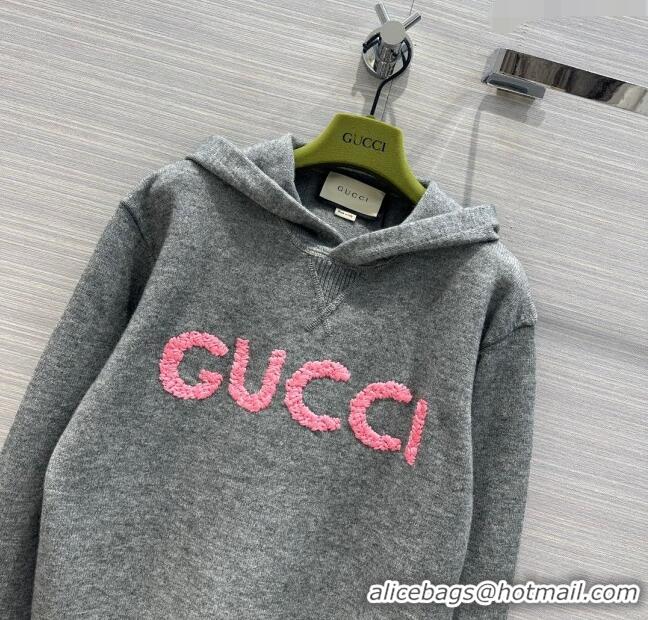 Affordable Price Gucci Wool Sweater G122502 Grey 2023