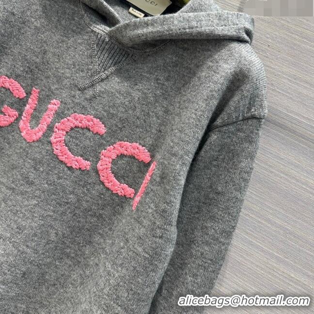 Affordable Price Gucci Wool Sweater G122502 Grey 2023