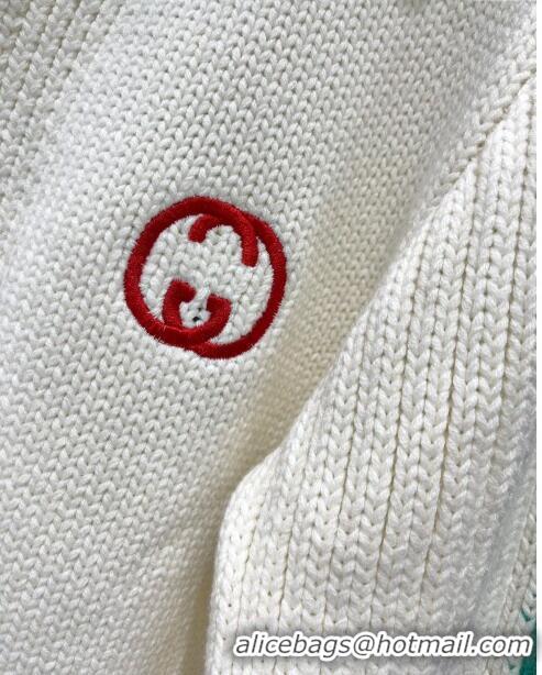 ​Good Looking Gucci Wool Cardigan G122304 White 2023