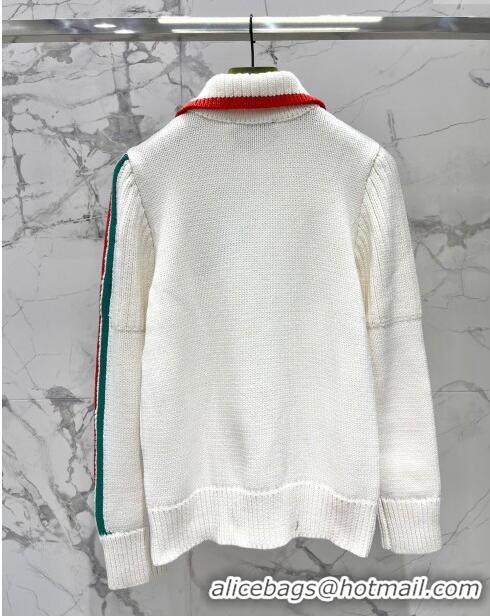 ​Good Looking Gucci Wool Cardigan G122304 White 2023