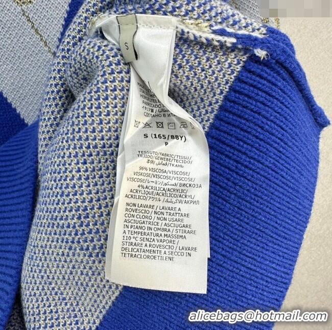 ​Top Grade Gucci Knit Sweater G122526 Blue 2023