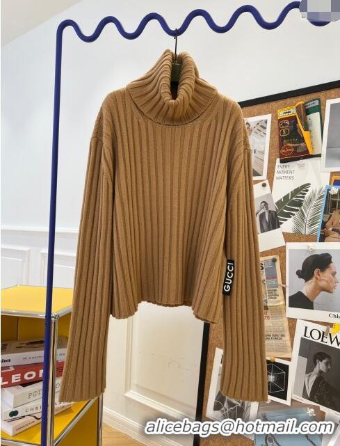 ​Most Popular Promotional Gucci Sweater G122535 Brown 2023