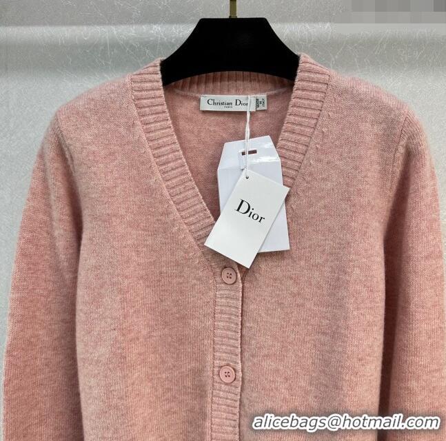 Big Discount Dior Cashmere and Cardigan D110915 Pink 2023