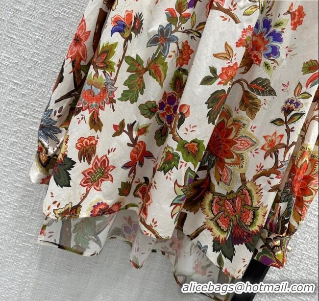 Top Quality Dior Multicolor Cotton Blouse D112404 2023