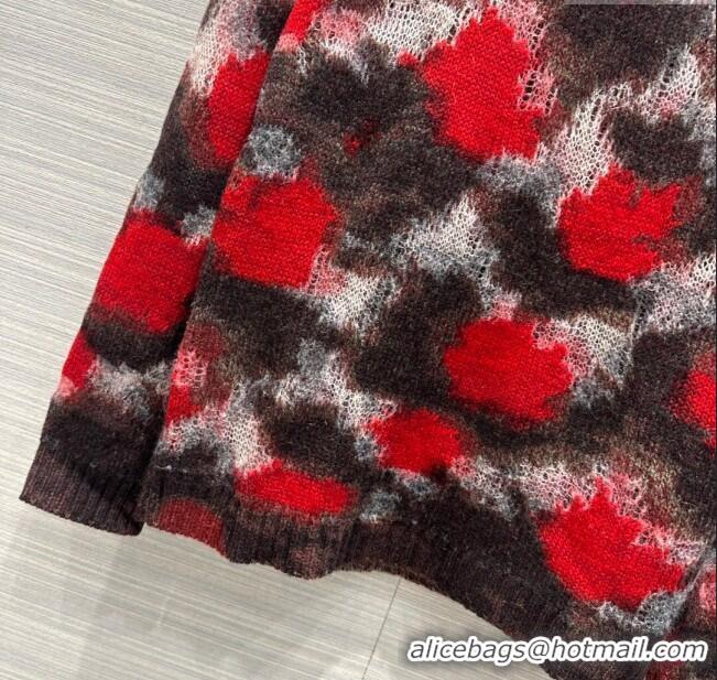 Traditional Specials Dior Mohair Sweater D112420 Red 2023