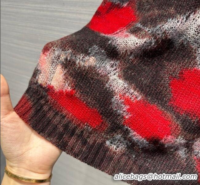 Traditional Specials Dior Mohair Sweater D112420 Red 2023