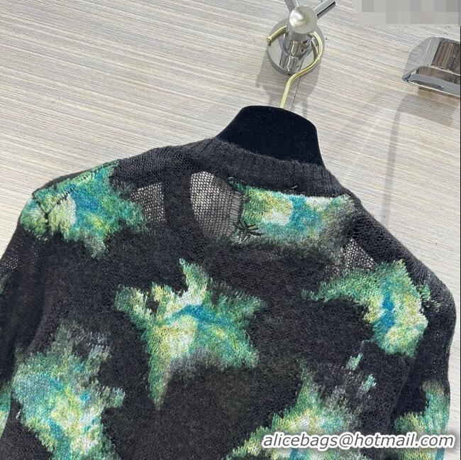 Shop Inexpensive Dior Mohair Sweater D112419 Green 2023