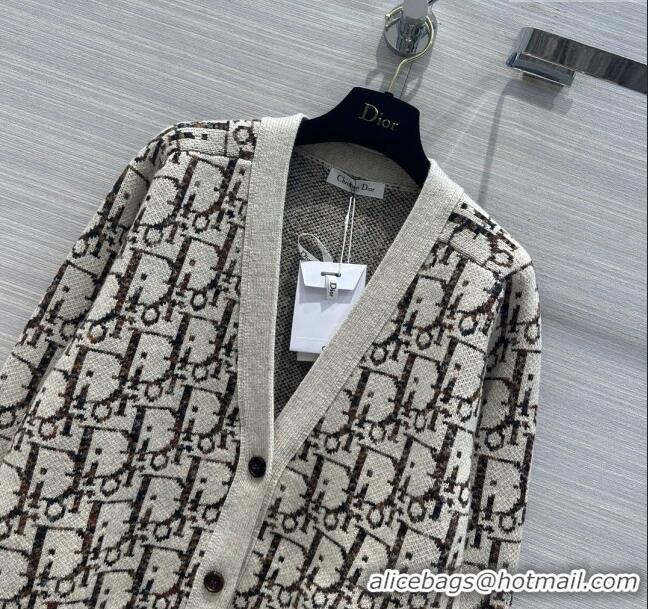 Trendy Design Dior Wool Oblique Cardigan D112526 Beige 2023