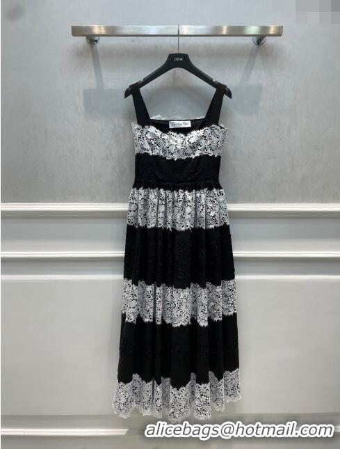 ​Luxurious Grade Dior Dress D120115 Black/White 2023