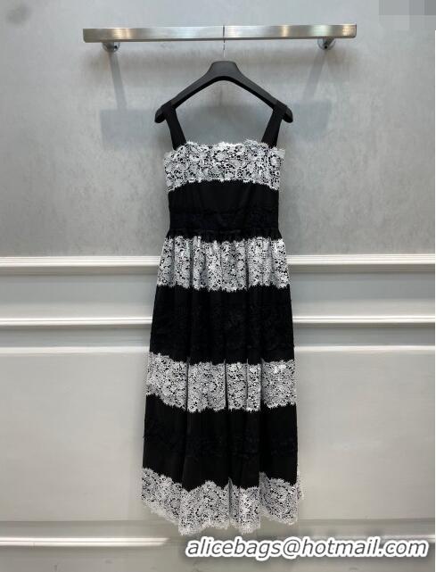 ​Luxurious Grade Dior Dress D120115 Black/White 2023