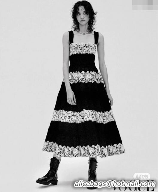 ​Luxurious Grade Dior Dress D120115 Black/White 2023