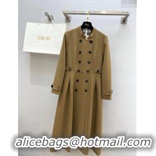 Well Crafted Dior Dress with Buttons D120611 Brown 2023