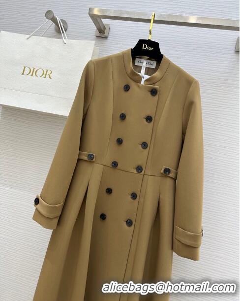 Well Crafted Dior Dress with Buttons D120611 Brown 2023