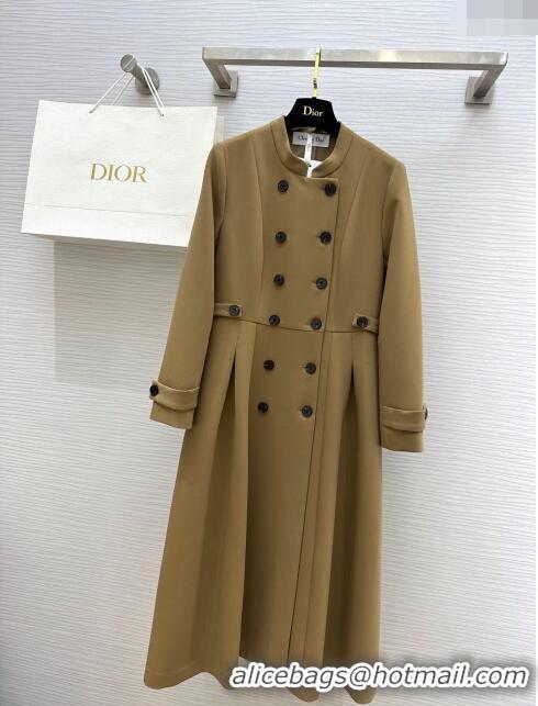 Well Crafted Dior Dress with Buttons D120611 Brown 2023