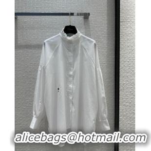 Reasonable Price Dior Cotton Blouse D122018 White 2023