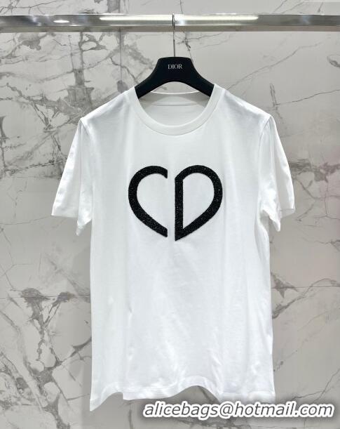 ​Good Quality Dior T-shirt D122030 White 2023