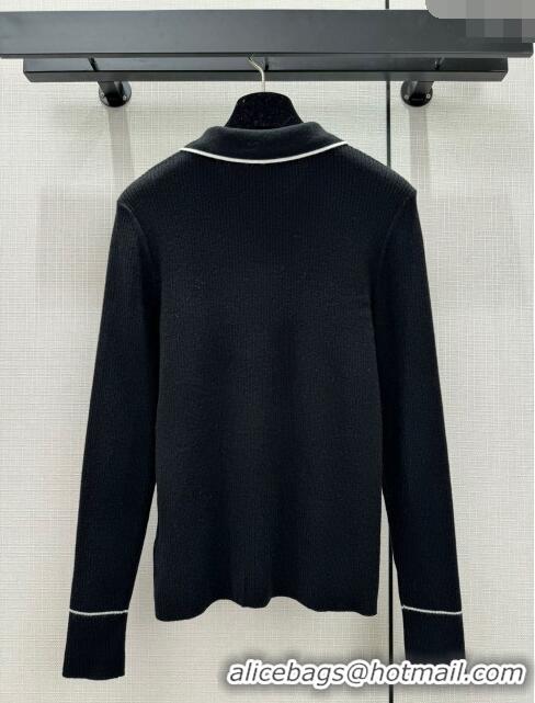 ​Good Looking Dior Wool Sweater D122205 Black 2023