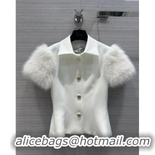 Reasonable Price Dior Top D122536 White 2023