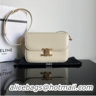 Trendy Design Celine CLASSIQUE TRIOMPHE BAG IN SHINY CALFSKIN 187363 NUDE