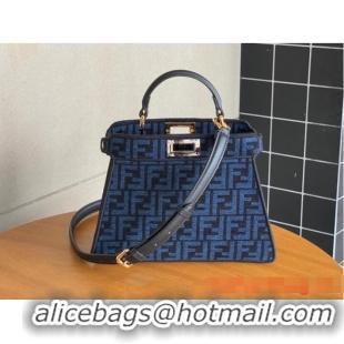 Modern Classic Fendi Peekaboo ISeeU Petite 8BN335 Blue