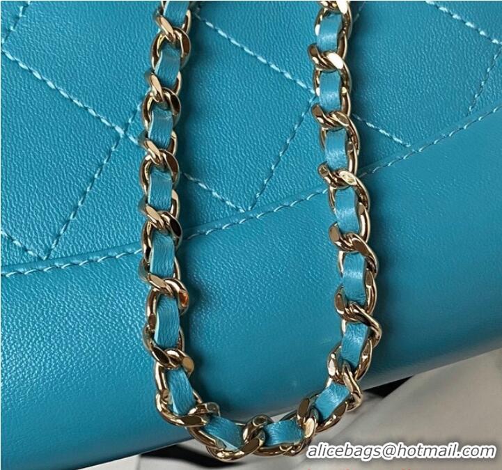 Pretty Style Chanel mini 31 bag AP3656 Sky Blue