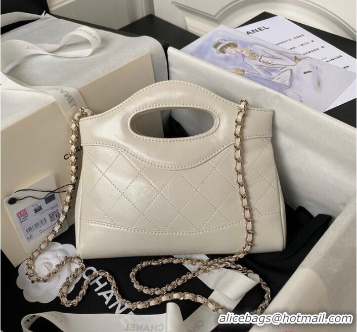 Luxurious Discount Chanel mini 31 bag AP3656 White