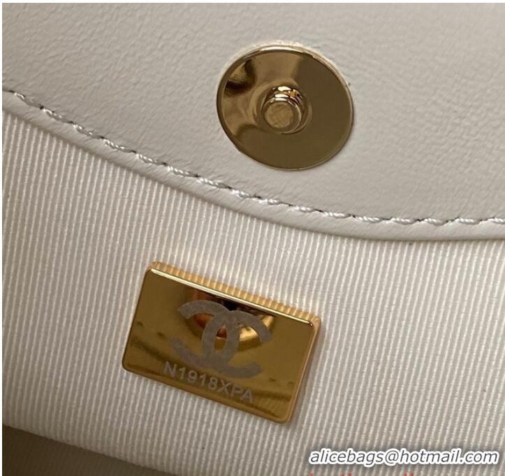 Luxurious Discount Chanel mini 31 bag AP3656 White