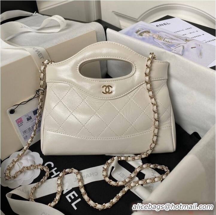 Luxurious Discount Chanel mini 31 bag AP3656 White